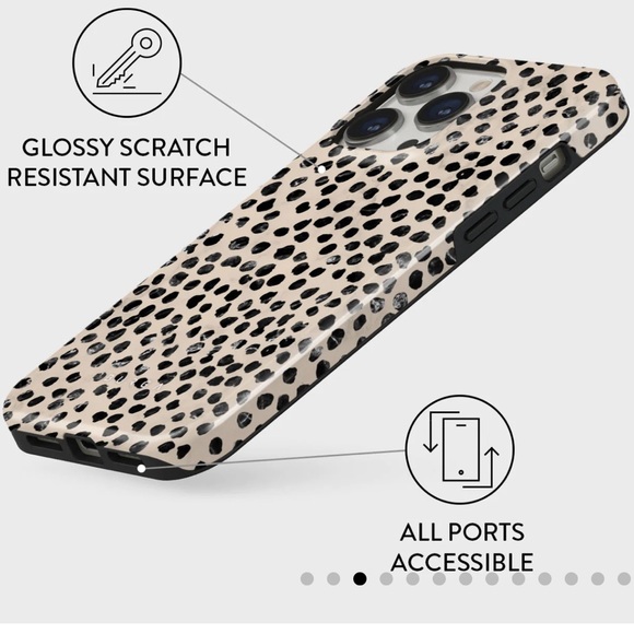 Burga IPhone 15 Pro Max Almond Latte Case - Picture 2 of 3